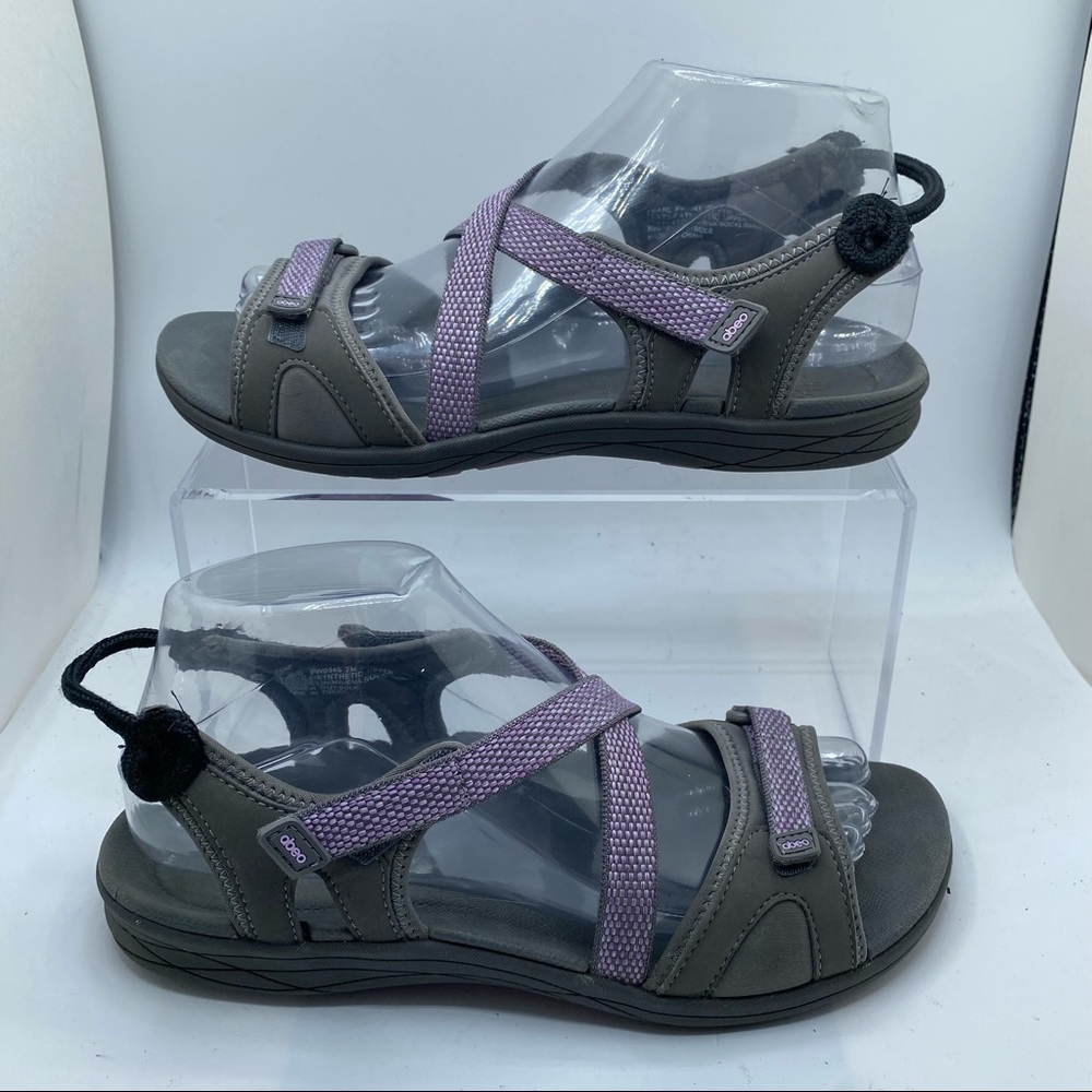 Abeo Pearl BIO System Sandals Women's Purple Nylon Sport - US 7 Altered.